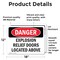 Signmission Safety Culture Sign, 18 in Width, Vinyl Decal, Rectangle OS-2PACK-DS-D-1218-L-2335 - alternate 3